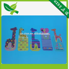 Plastic bookmarks for children