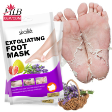 Nourishing Callus Foot Peel Off Mask - Private Label Milk Exfoliating Foot Peel Mask