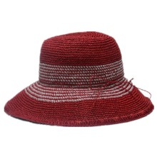 Ladies New Woolen Red hat with belt