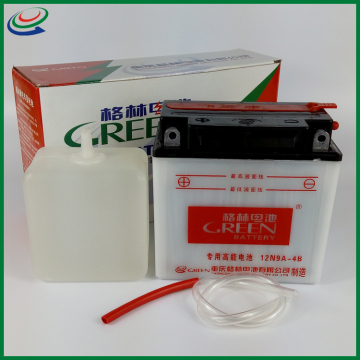 High Performance Motorcycle Starting Batteries for 12v 9ah