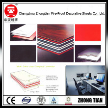 solid color core compact laminate hpl panel Decorative High-Pressure Laminates