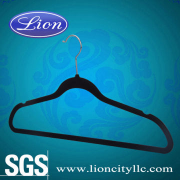 LEC-F5011 coat hanger stand black velvet coat hanger