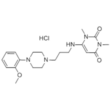 2,4 (1H, 3H) -Pyrimidindion, 6 - [[3- [4- (2-Methoxyphenyl) -1-piperazinyl] propyl] amino] -1,3-dimethyl-CAS 34661-75-1