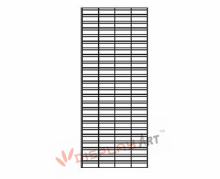 Customized Chrome/Powder Coating Metal Gridwall Panel
