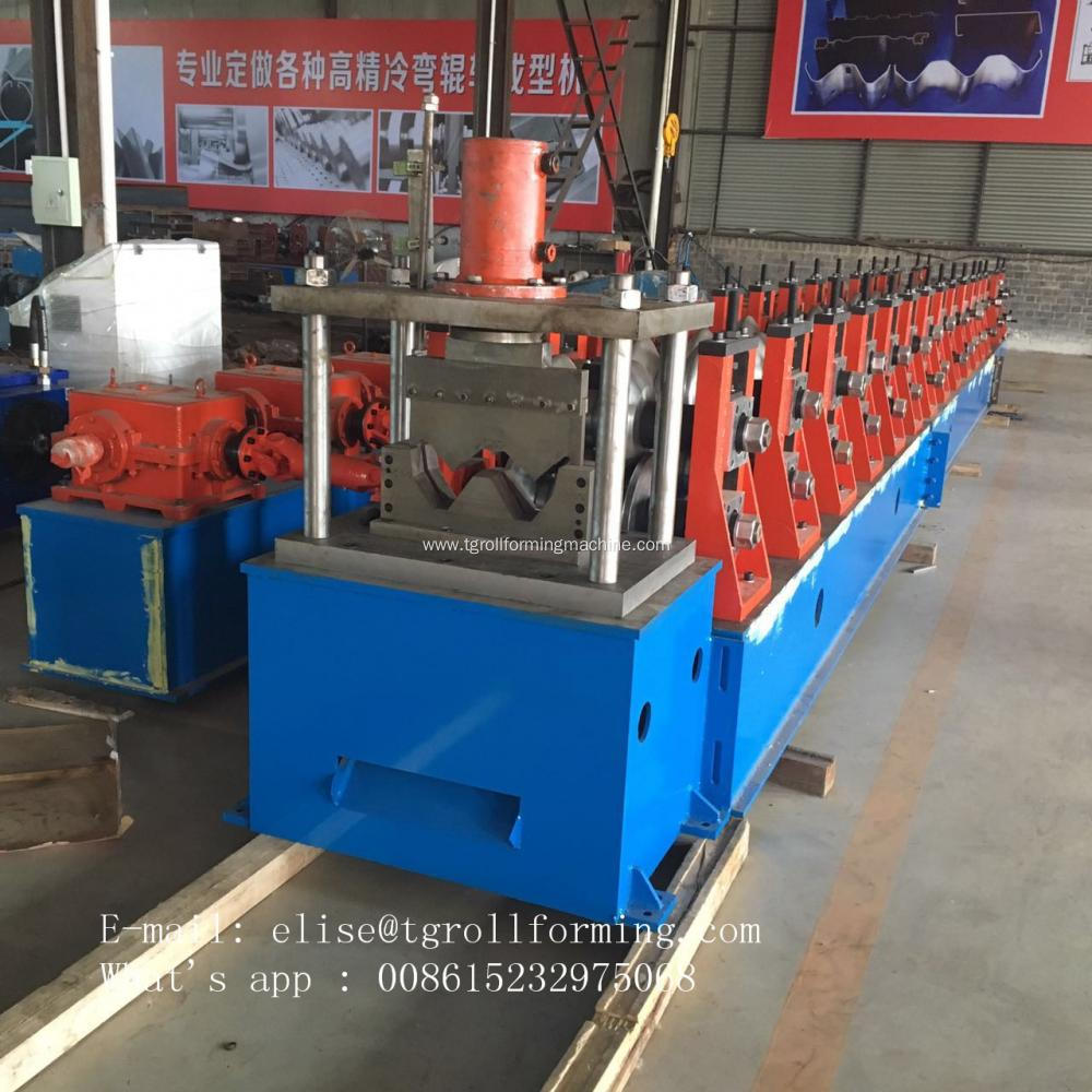 automatic highway guardrail roll forming machine