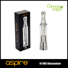 In stock wholesale original Aspire BVC clearomizer, Aspire K1 clearomizer 1.5 ml