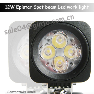 12w led headlight work light Offroad Car led working light