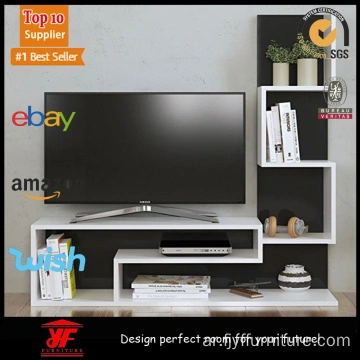 الصين خزانة التليفزيون المثبتة على الحائط مع أرفف الأثاث المصنعين