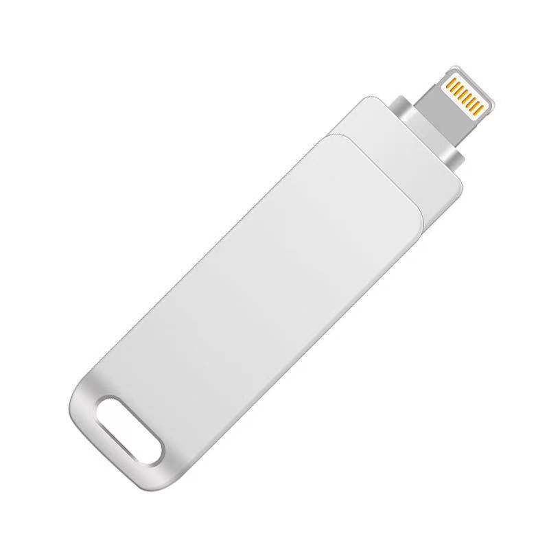 Customizable Portable 2 in 1 flash drive storage