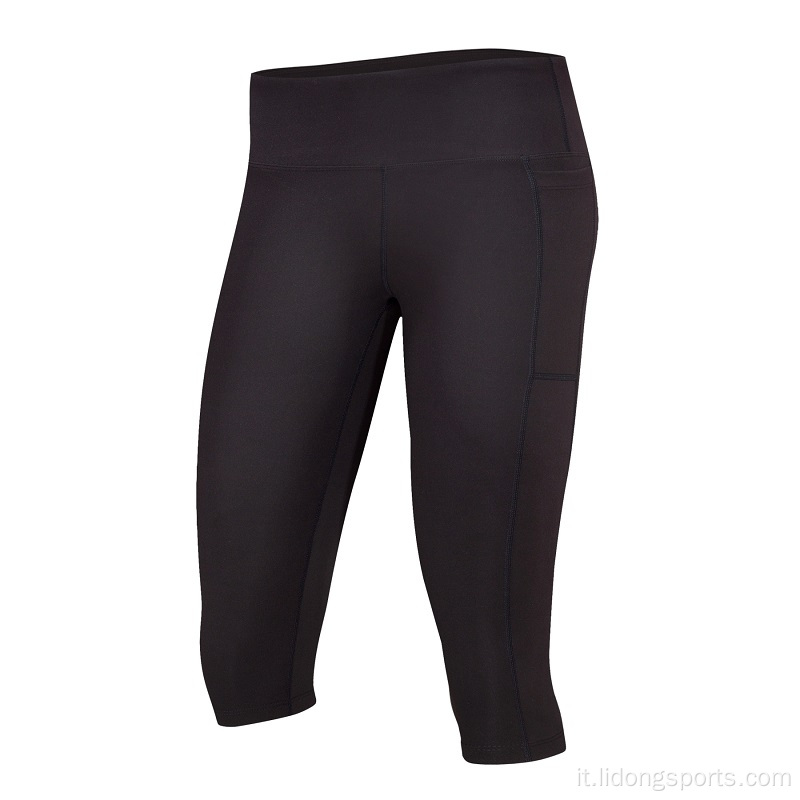 Comodi pantaloni da yoga da donna leggings per palestra traspirante