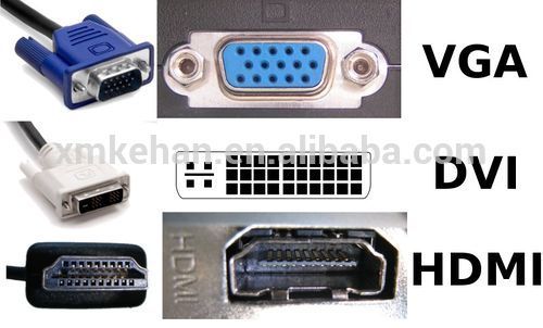 OEM ODM RoHS compliant DVI to 3 VGA HDMI cable