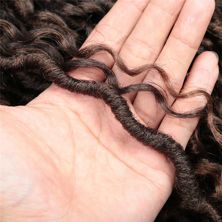 River locs Faux Locs Crochet Hair Braids Goddess River Locs Ringlet Synthetic Hair Extension