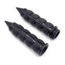 Universal Fit Pointed Shape Motorcycle Hand Grips 25mm 1\" - Motorcycle Grip Covers