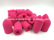 Hydrophilic makeup bullet sponge applicator