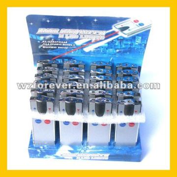 2in1 Laser LED Card Flashlight