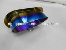 titanium muffler tips