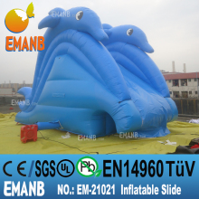 808 USD inflatable dolphin water slide, inflatable water slide, giant inflatable water slide for adult