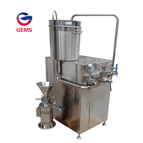 Lab Milk Cream Mixer Homogenizer เครื่องผสมสูญญากาศ Homogenizer