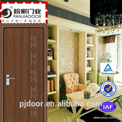 mdf solid interior wood door-wpj117