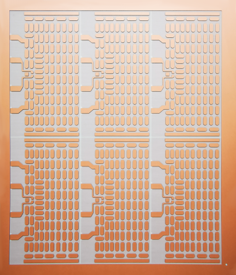 Etching PE Base Double-sided Copper Clad Flexible Substrate