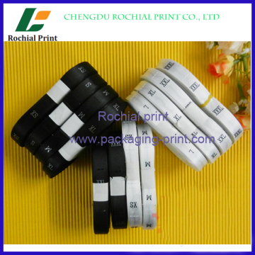 100% factory price custom plastic cloth size stickers service