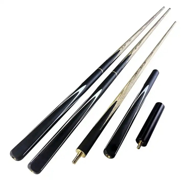 Professional 3/4-Piece Billiard Snooker Cue Stick with Mini Butt