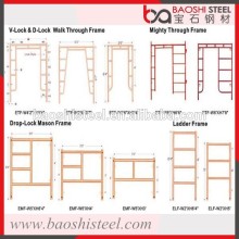 hot-dipped gavalnized scaffolding pipe
