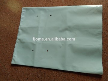 Disposable poly planter bags with holes