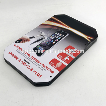 High Quality Mobile Phone Octagonal Tin Box Cell Phone Tin Case