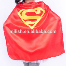 90cm kids red superman cape wholesale superhero cape CAPE-0101