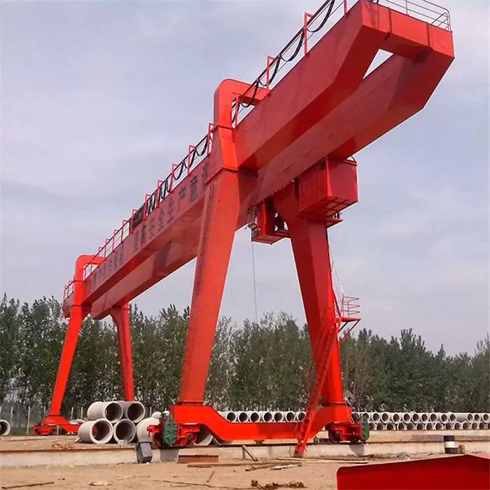 Strong Bearing Capacity, Large Span and Good Overall Stability Mg Type Electric Double Girder Gantry Crane