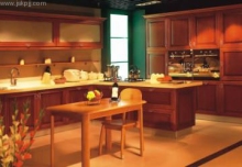 China kitchen cabinet birch wood modern type