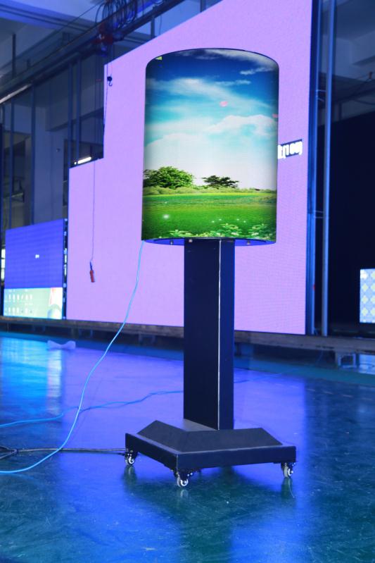 Exposição conduzida flexível Flexible led display