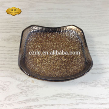 Japanese style antique stoneware dinner set