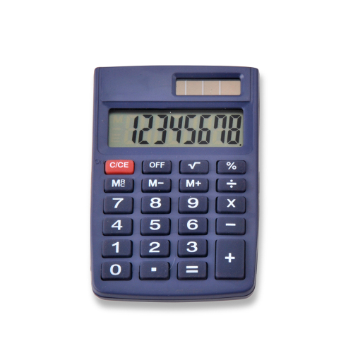 Hot Selling 8 Digits dual poder mini calculadora de bolso
