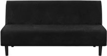 Velvet Futon Cover Armless Sofa Bed Covers