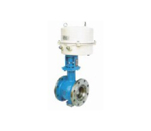 V-shaped regulating ball valve