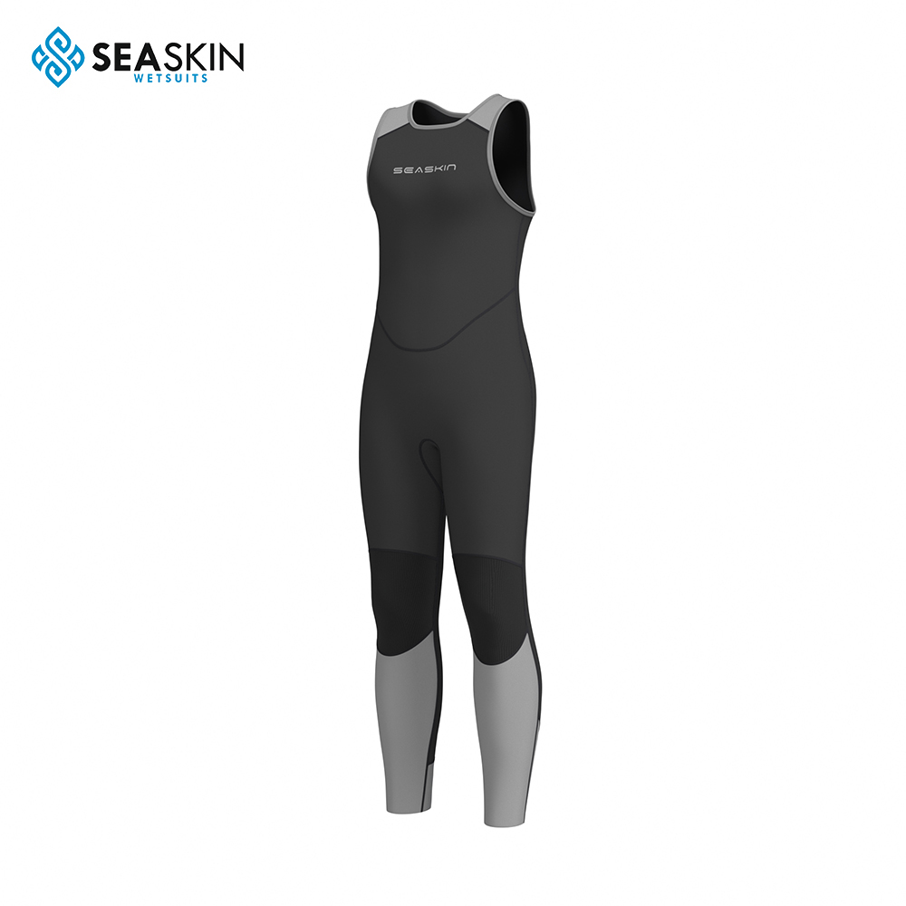 Seaskin Mens Velcro đóng cửa Sup Long John