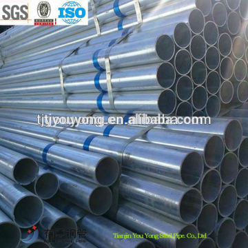 in bulk inventory BS1387 Pre-Galvanized Round steel pipe