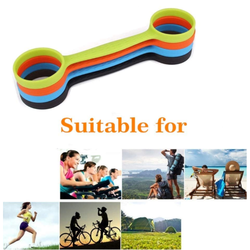 Silicone Bottle Holder BPA Free Water Bottle Silicone Strap Holder Supplier