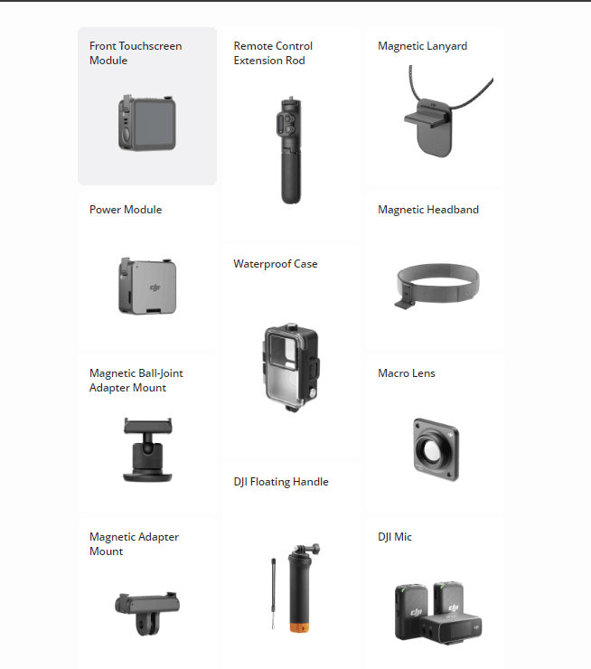In stock DJI Action 2 Dual-Screen Combo