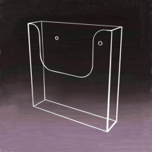 Wall Mount Acrylic Brochure Holder