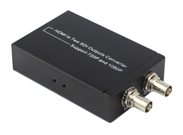 HDMI to 2 SDI output converter