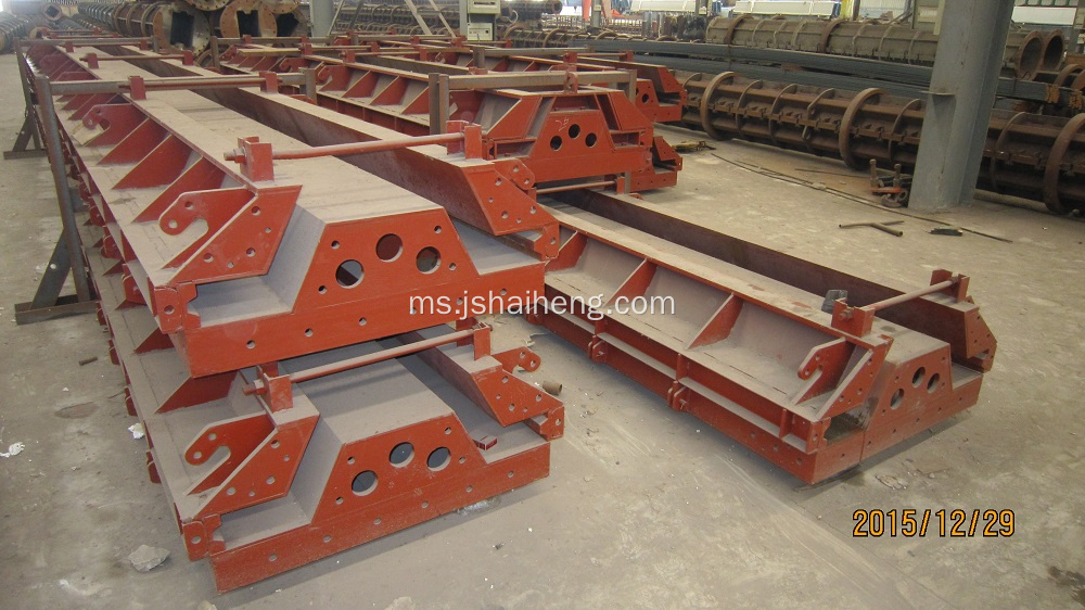 Rectangle Pile Mold U Sheet Pile Mold