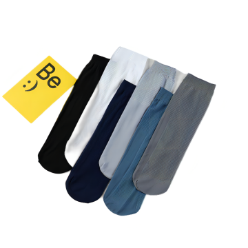 Factory Direct Men's Summer Socks: Black Disposable Nylon Sheer and Silk Socks for 2021