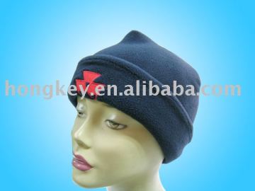polyester fleece winter hat