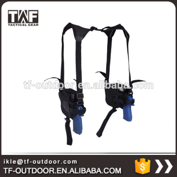 Police Tactical Modular Dual Pistol Holder Shoulder Holster