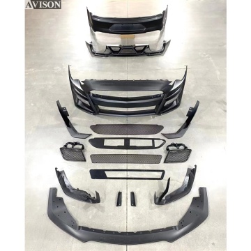 Front and Rear Bumpers Kit for Ford Mustang 2018-2020 GT500 Style