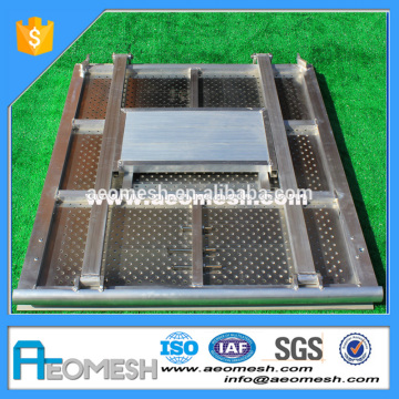 AEOMESH Aluminum Staging Folding Barricade