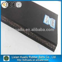 Cotton, Polyester ,Nylon Black Rubber Conveyor Belt